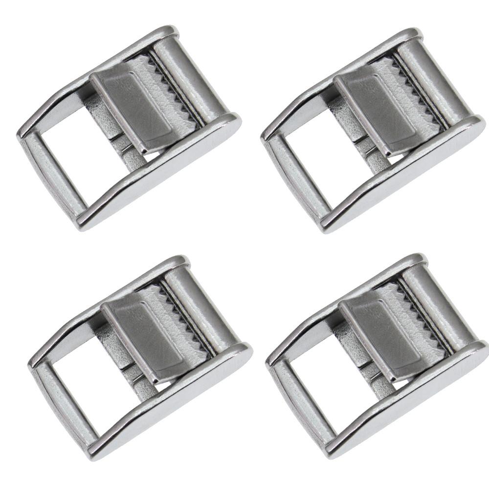 1/4/6 Stück 25mm 316 Edelstahl Klickverschluss Spanngurt Klickverschluss Gepäcktasche Gürtel Metallschnallen