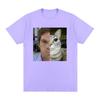 Dexter Morgan Funny Cat Meme T-shirts Cotton Short Sleeve O Neck T-shirt Unisex Streetwear Mens Clothes Harajuku Tee Shirt Tops