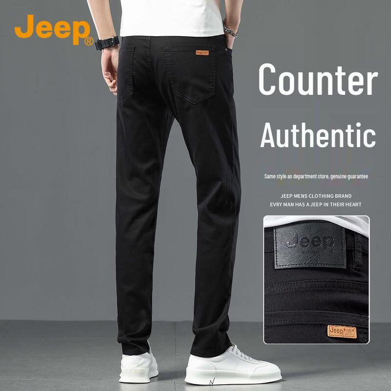 

JEEP Men s Premium Straight-Fit Stretch Jeans 34