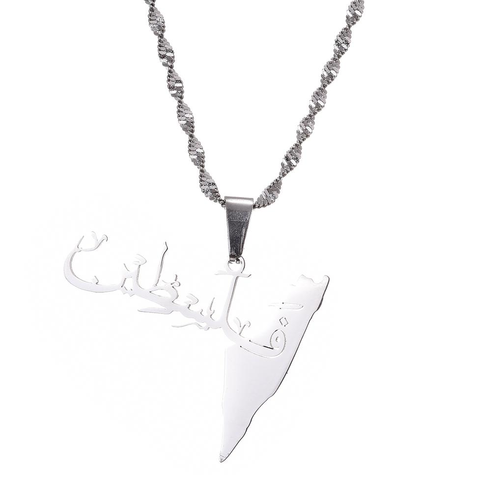 Palestine Arabic Necklace Women African Amulet Jewelry