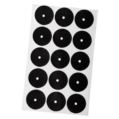 Kunststoff Billardtisch Punktaufkleber 30 Stück Runde Schwarze Punkte zur Positionierung des Queueballs im Billardraum