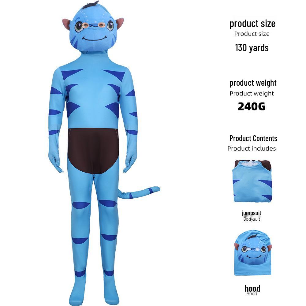 

Дитячий костюм для косплею Аватар 3: Сценічний комбінезон для рольових ігор Child 140