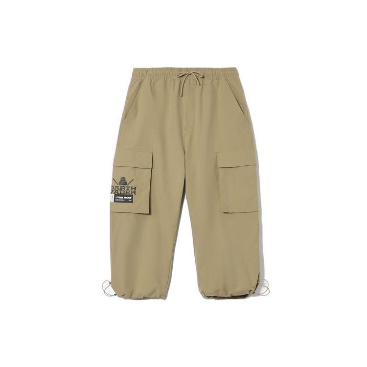 Li Ning x Disney Knitted Sweatpants Men s Khaki AKQR115-3 L