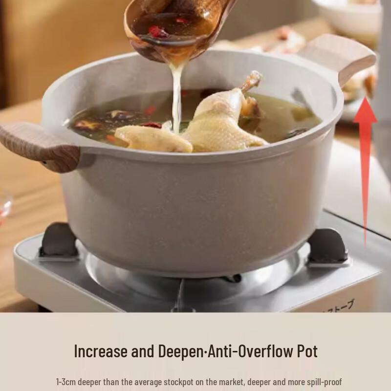 Sule 24CM Non-stick Soup & Stew Pot with Lid