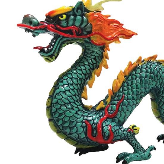 High Simulated Dragon Model Figurine Legend Decorative Chinese Dragon Figurines Decor