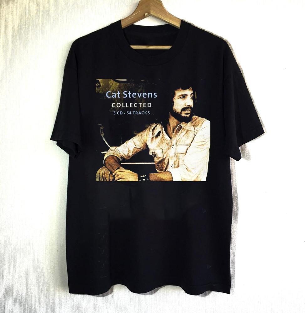 

Cat Stevens Ultimate Collection Album Music Unisex T-Shirt Tops Tee All Size L