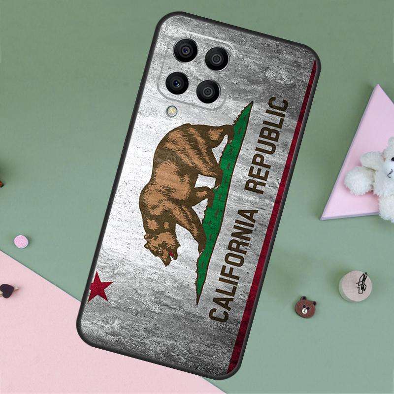 California Flag For Samsung Galaxy M20 M06 M16 M12 M13 M14 M15 M35 M55 M34 M54 M33 M53 M21 M31 M32 M52 Case