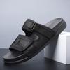 2025New Men's Slippers Outdoor Casual Sports Sandals Summer  Breathable Flat Slippers for Men Non Slip Beach Shoes Slide