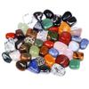5 Stück Großpackung gemischte natürliche verschiedene Trommelsteine ​​Kristallheilung Reiki 10-25mm MIX FARBE