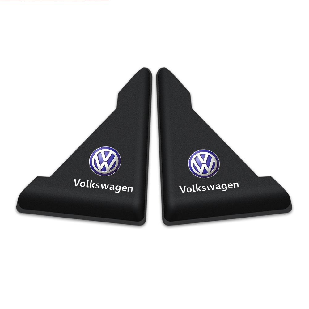 

2026 Hot For VW VOLKSWAGEN 2PCS Silicone Car Door Corner Cover Anti-Scratch Protection Stickers For VW Volkswagen Golf Polo Pass