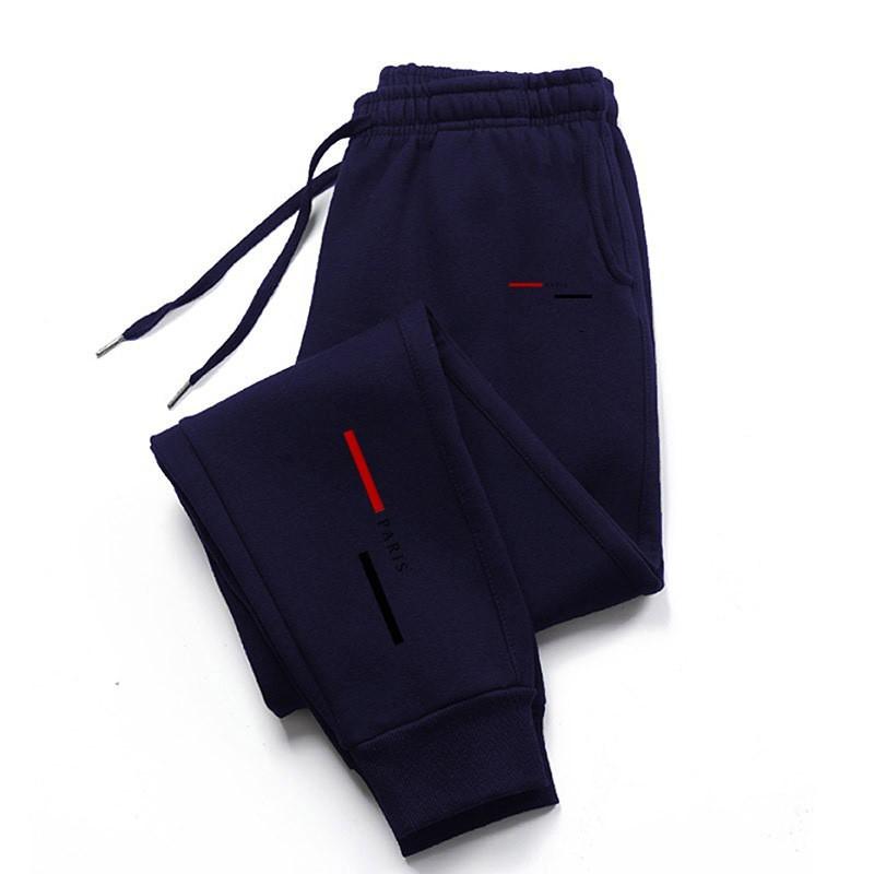 Mens Printed Jogger Sweatpants Warm Casual Loose Fit Sports Trousers