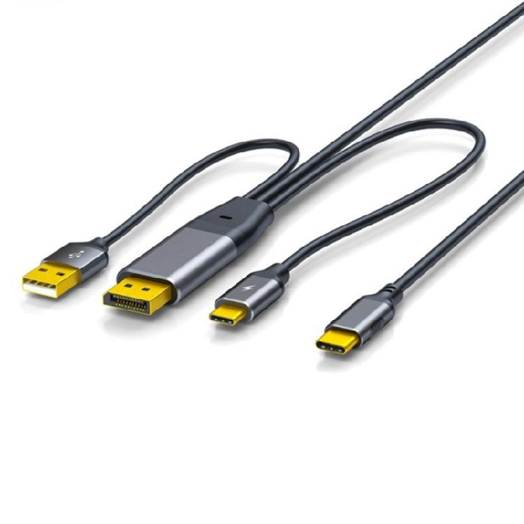 

Кабель USB C к 4K@60Hz с поддержкой сенсорной функции Для Nreal Xreal L Мобильных Экранов VR Очков Игровых Систем