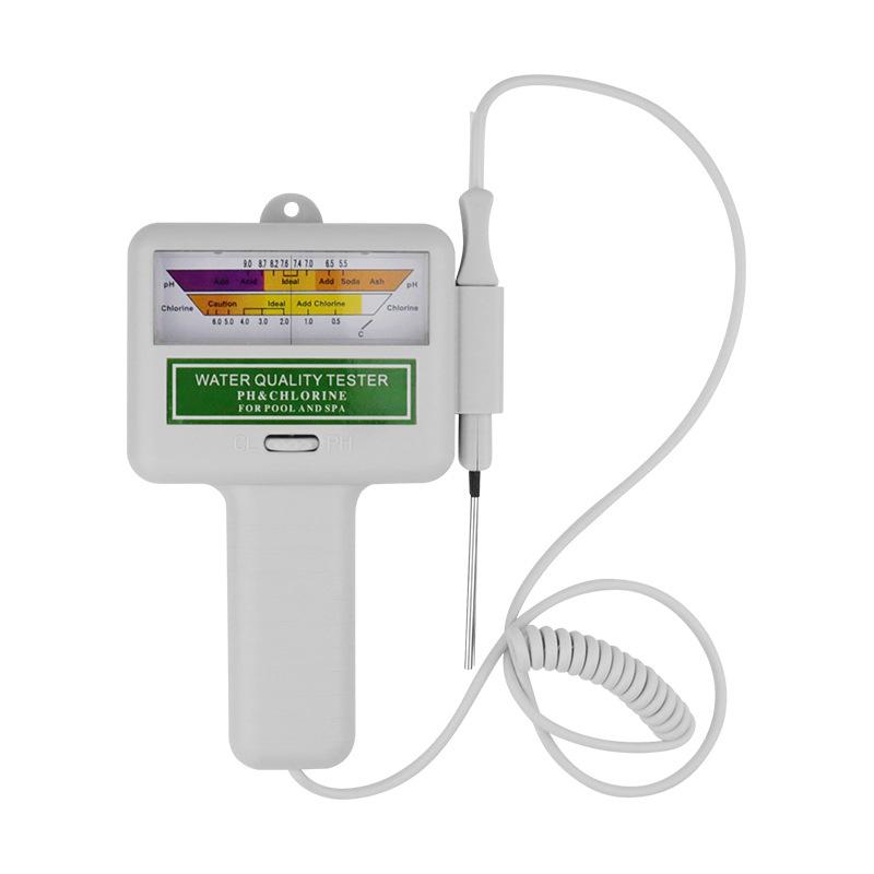 2 In 1 Ph Chlorine Meter Ph Cl2 Tester Swimming Pool Aquarium Water Quality Testing Tools Chlorine Measuring Device
