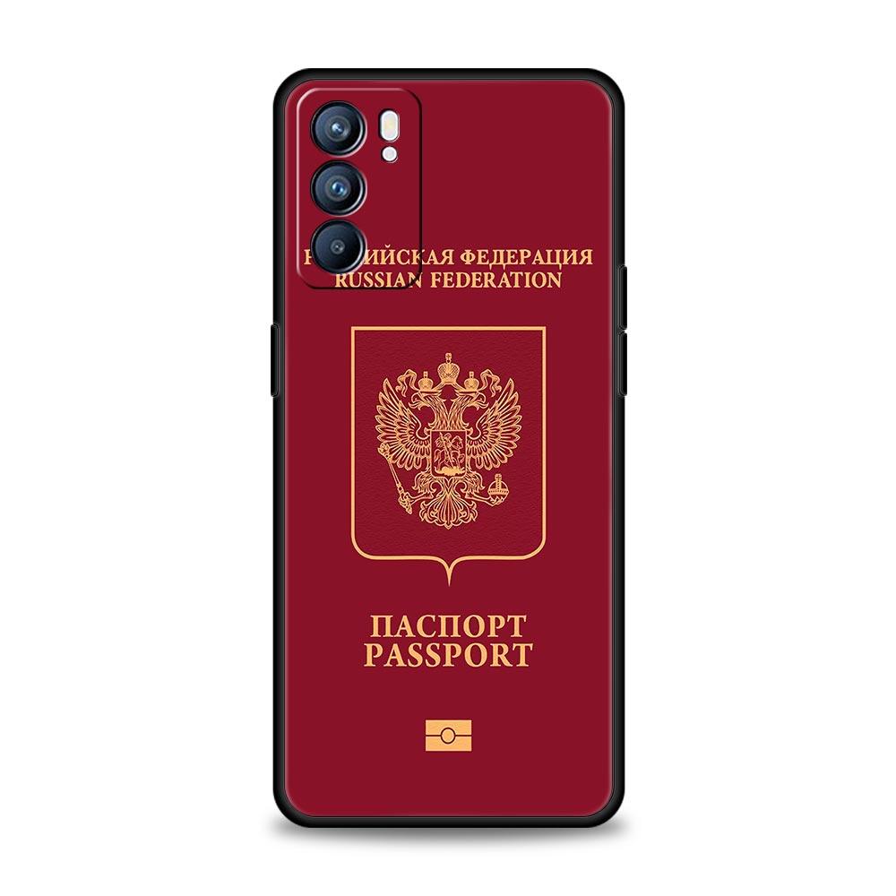 

Чехол для паспорта Алжир Россия для Oppo Find X6 X5 A54 A53 A52 A9 2020 A15 A95 A17 A16 A76 A74 A57 Reno7 Reno6 Pro Plus 5G Cover Oppo Find X6 Pro