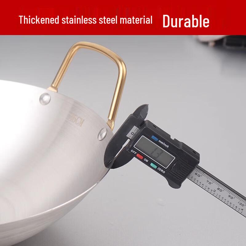 FATTBAO Stainless Steel Dry Hot Pot Set with Alcohol Stove