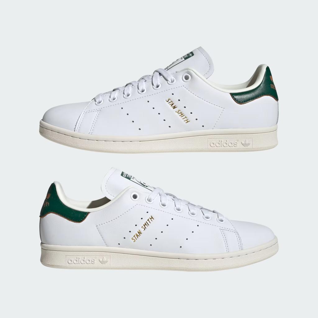 JH9704 Adidas Stan Smith "Cloud White/Collegiate Green" (Men's)