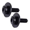 Headlight Bolt Screw 2Pcs Car Clips Fasteners Meatl