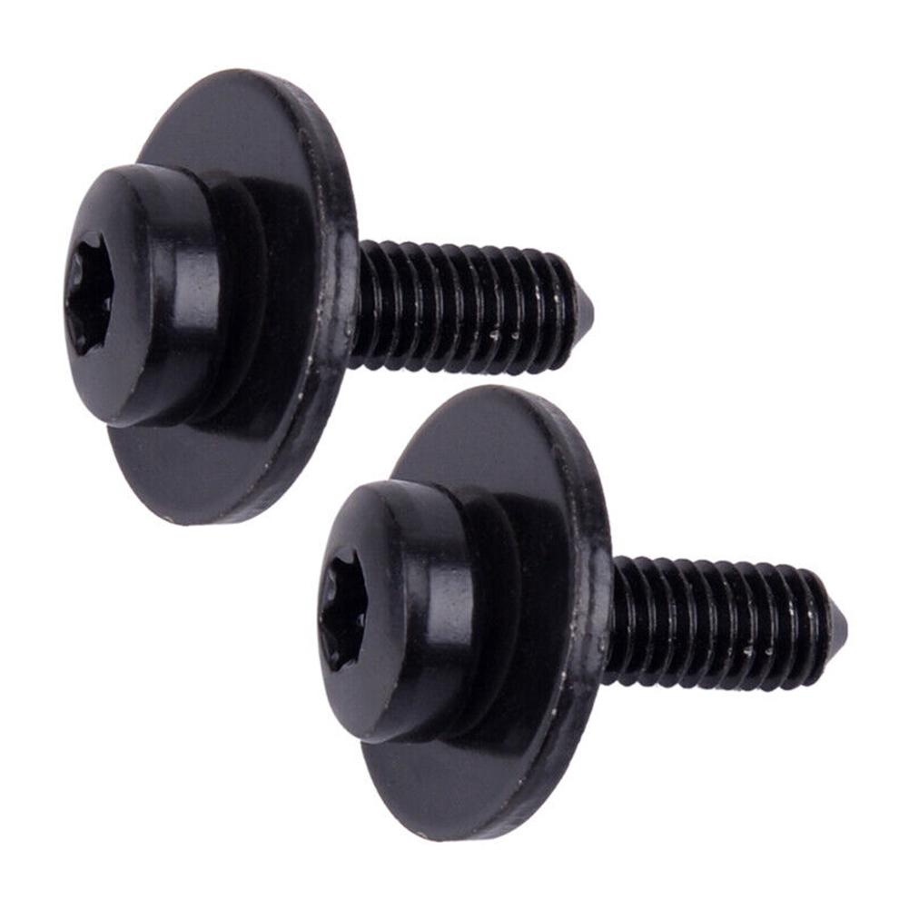 Headlight Bolt Screw 2Pcs Car Clips Fasteners Meatl