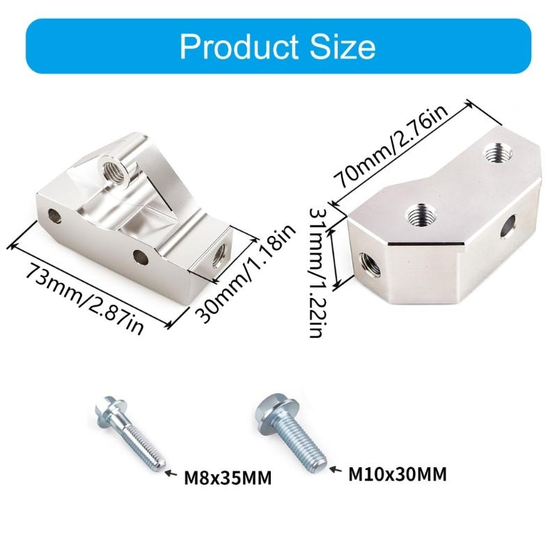 Sturdy Metal Sensor Mounting Bracket Kit For Engine Type 3 Delivers Better Stability And Easy Installation