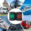 Marine LED Signal Lights Energy Efficient Navigation Aids Bright LED Boat Navigation Lights Quick Installs for Yachts
