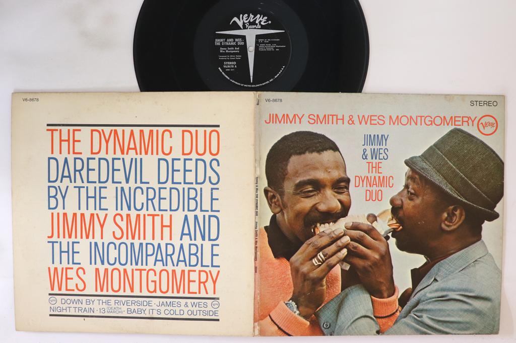 LP Record JIMMY SMITH, WES MONTGOMERY - Jimmy & Wes - The Dynamic Duo V68678 VERVE RECORDS 1973 US Jazz Used