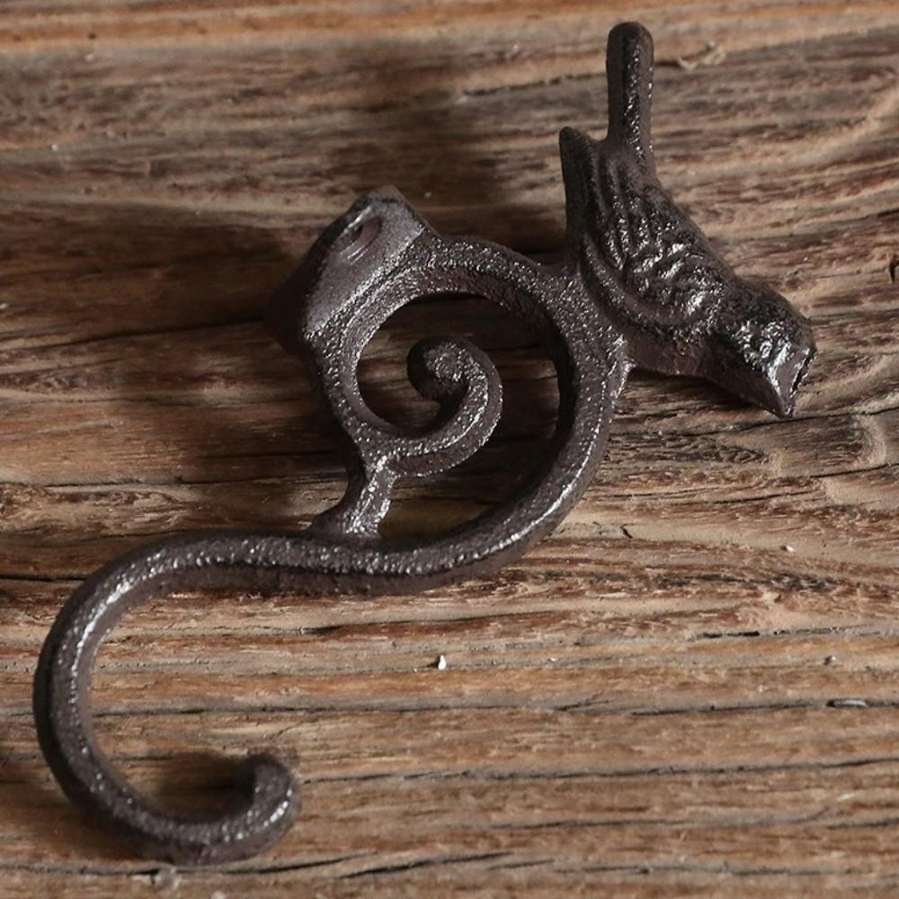 Decorative Vintage Bird Coat Hanger Rustic Entryway Key Organizer Wall Mounted Rack  Home Decor