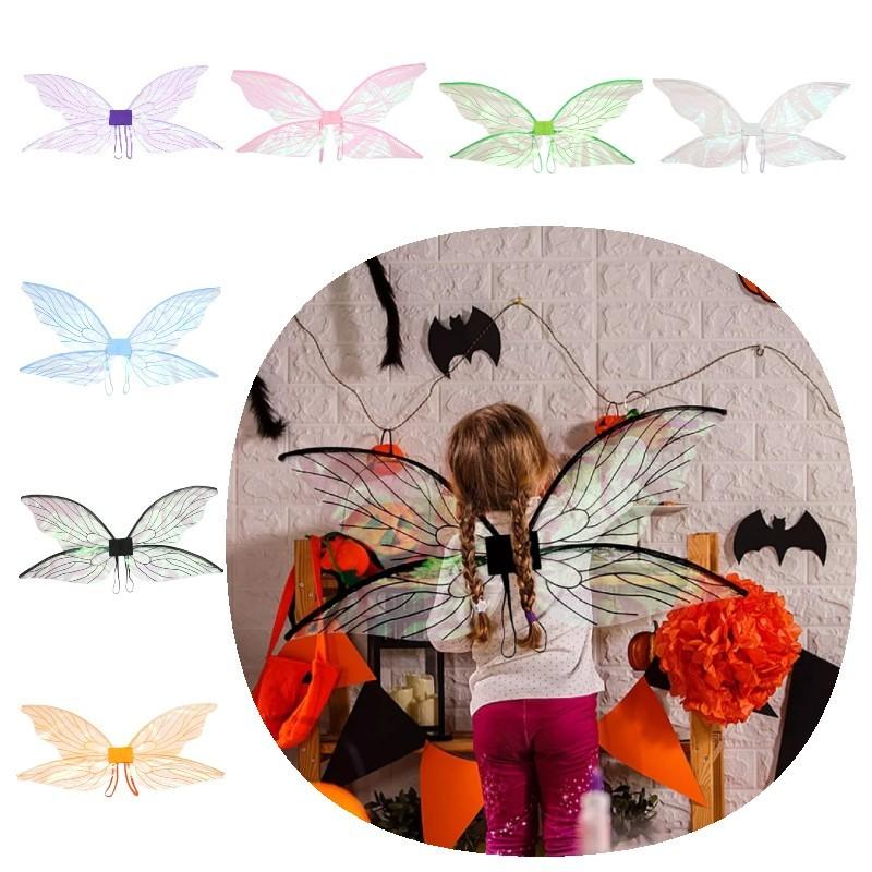 Adorable Festival Party Costume Cosplay Butterfly Wings For Performances In Various Colors