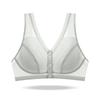 Plus Size Front Closure Tank Style Breathable Bra For Middle Aged Elderly Women