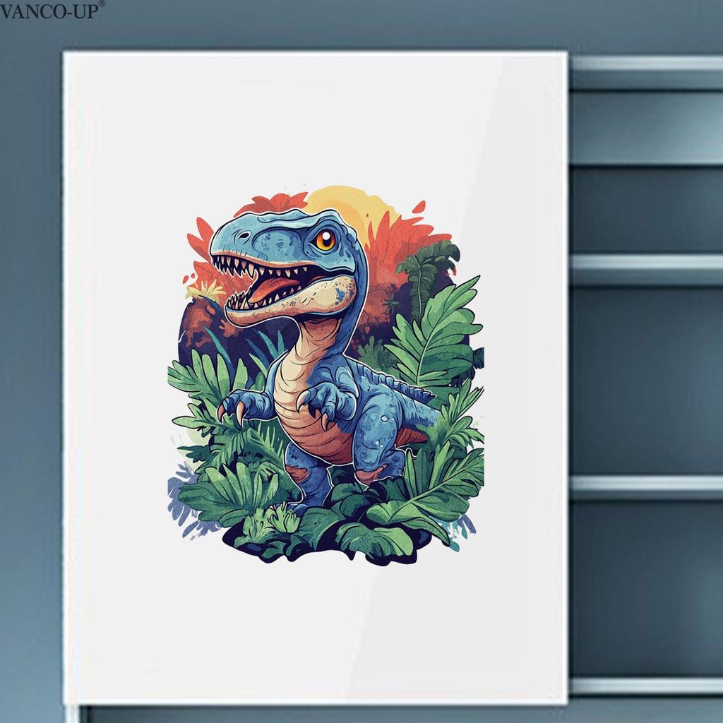 Creative Cute Rabbit Dinosaur Butterfly Fairy Girl Wall Stickers, Self-Adhesive Decor for Bedroom Living Room Decoration