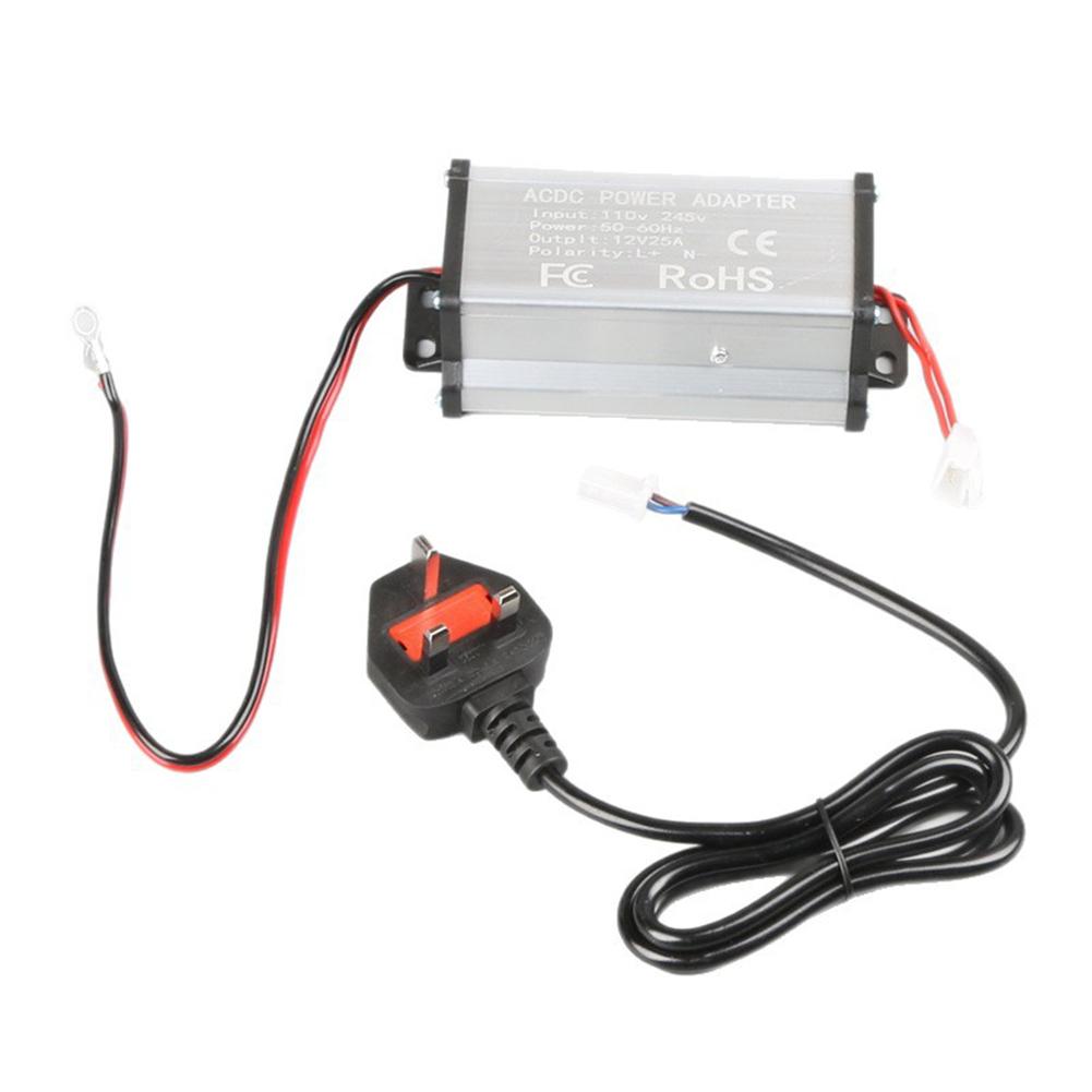 Transformer 230V To 12V25A Voltage Converter Diesel Heating Power Supply Adapter For Campervans, Garages, Home Exigent Heating