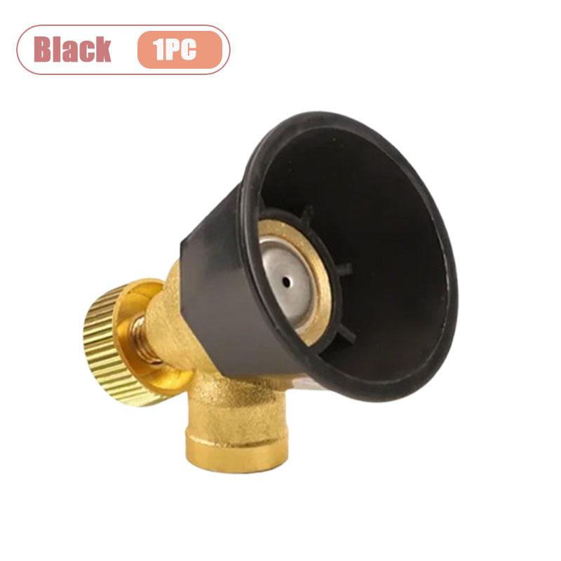 

1-20PCS Adjustable Air Vortex High Pressure Black Tornado Nozzle Windproof Sprayer For Pesticide Atomization Agricultural Use
