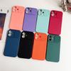 Protection d'appareil photo coulissante Fenêtre push Étui Pour iPhone 16E 16 15 14 Plus 13 12 Mini 11 Pro Max X XR XS Max Antichoc Housse souple