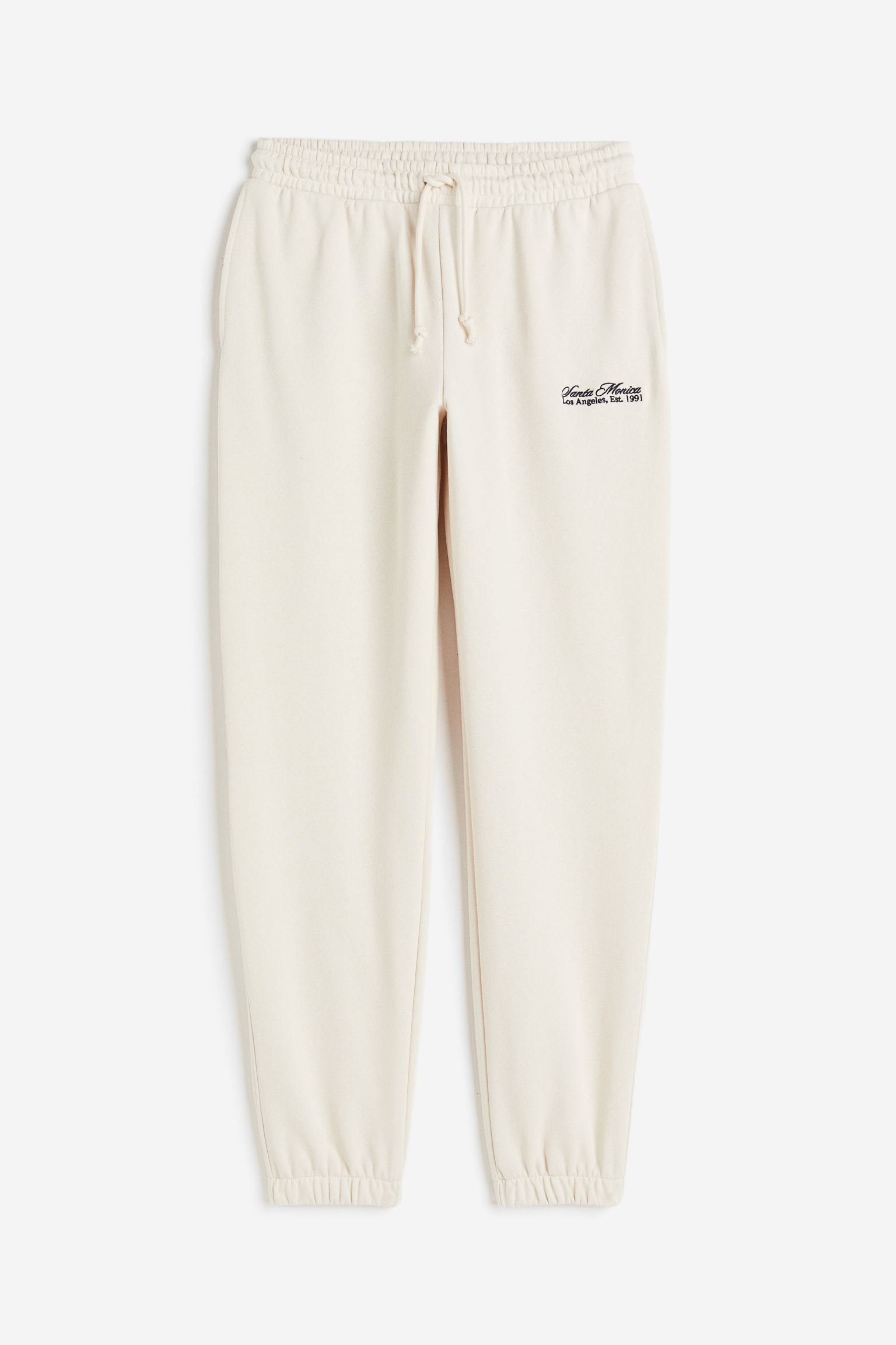 

Text-motif joggers