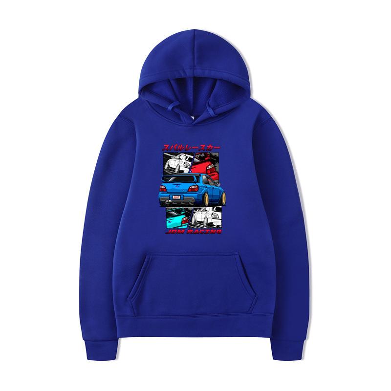 Initial D Hoodie Men Women Harajuku Aesthetic RACING Hoodie Long Sleeve Sweatshirts Women Casual Pullovers Sudaderas