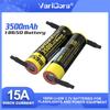 VariCore 3.7V 3500mah VC-1835 18650 Lithium Rechargeable Battery Welding Nickel Sheet for Headlight Mobile Power Bank
