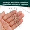 15PCS/Boxed Knurled Needle Multifunctional Hand-knitting Tool Hread Head Piping Trouser Leg Needle Lightweight