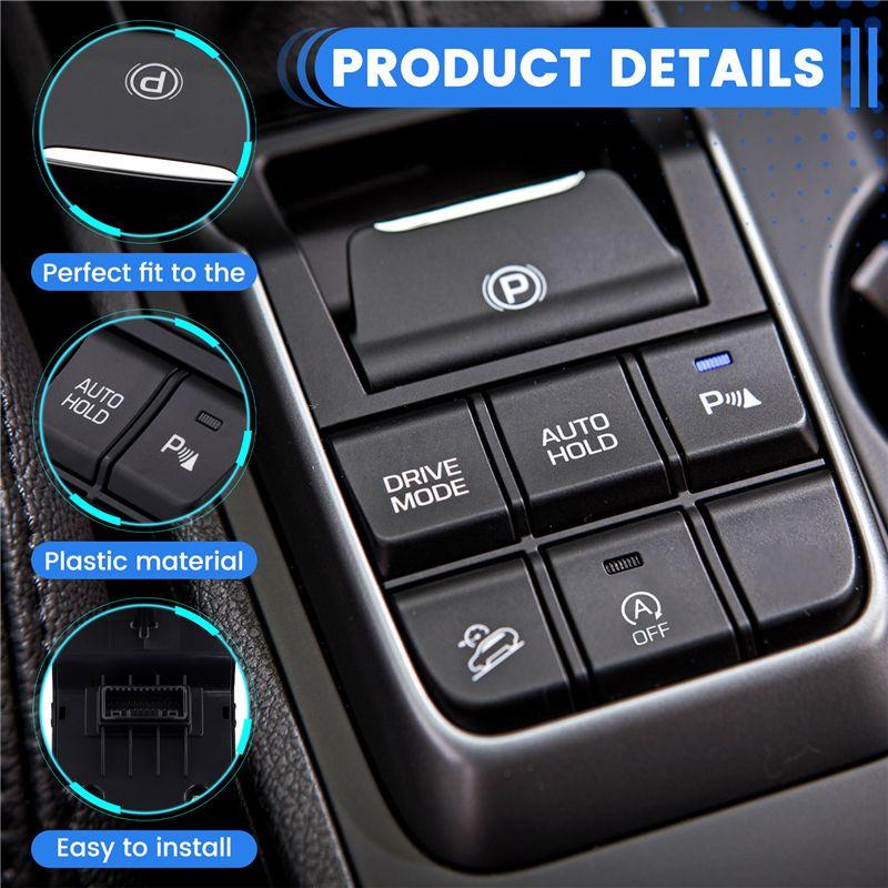 T-Top-Bewertet-93300D3010 Elektronischer Handbremsschalter für Autos Kompletter Konsolenschalter für Tucson 2016-2017 93300-D3010