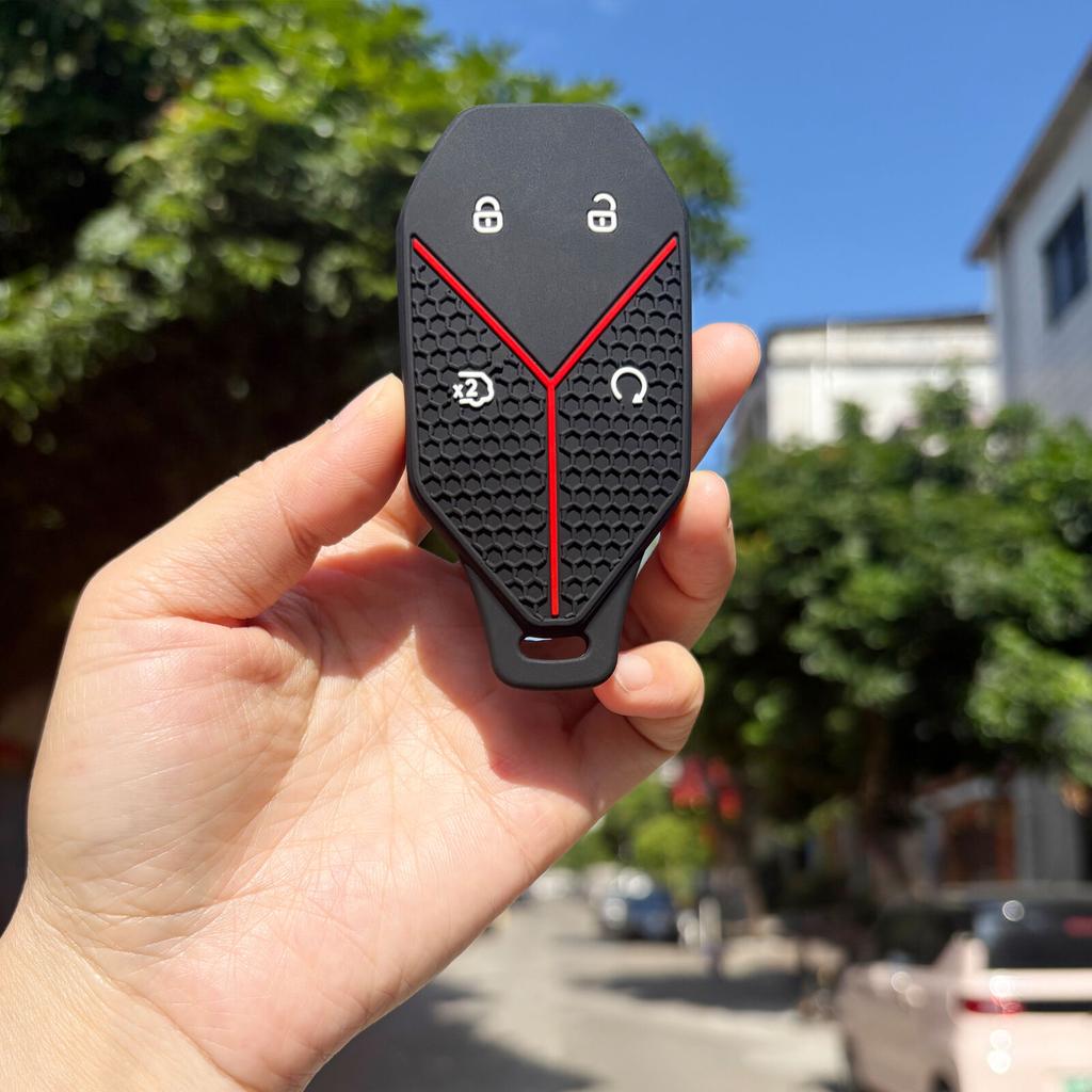 Silicone Soft Key Case For BYD Leopard 5 Ultra 2025 Formula Leopard 5 8 Titanium 7 2026 Remote Key Car Keyless Car Accessories