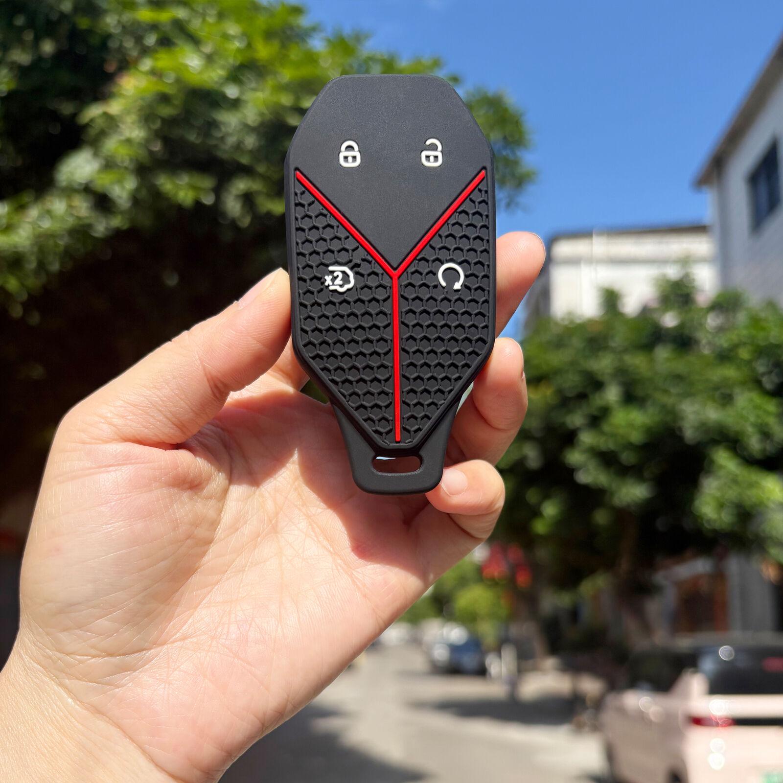 

Silicone Soft Key Case For BYD Leopard 5 Ultra 2025 Formula Leopard 5 8 Titanium 7 2026 Remote Key Car Keyless Car Accessories