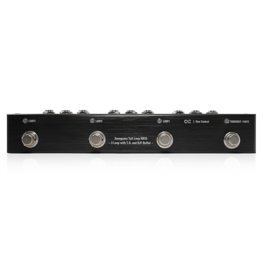 One Control Xenagama Tail Loop MKIII Loop with and BJF 3 Loop Switcher with Buffer -3 T.O. Buffer- /