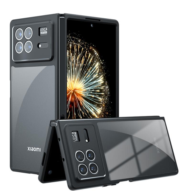 

Для Xiaomi Mix Fold 3 Fold3 2308CPXD0C Матовый против отпечатков пальцев Прозрачный противоударный чехол из ТПУ с защитой от падения, не желтеющий, защитная задняя крышка Mix Fold 3 прозрачный