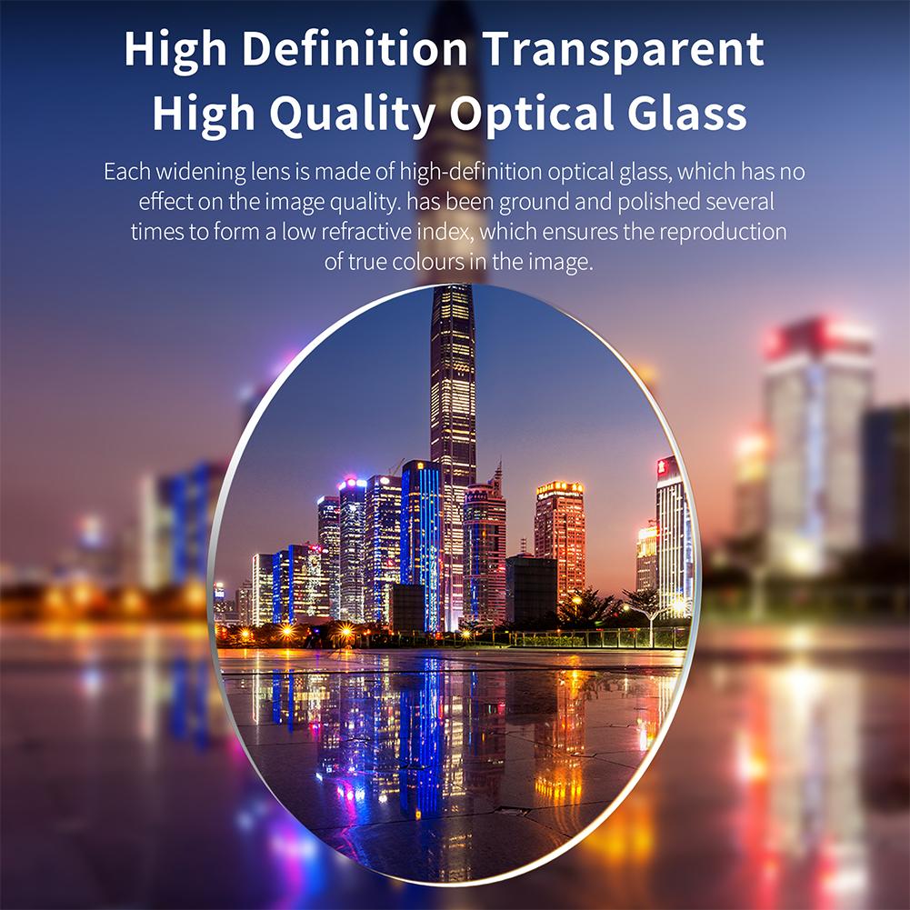 Lente de Ângulo de Visão Amplo Lente de Vidro Ótico HD Lente Grande Angular Faixa de Disparo de 110 Graus para Acessórios DJI Mavic 4 Pro