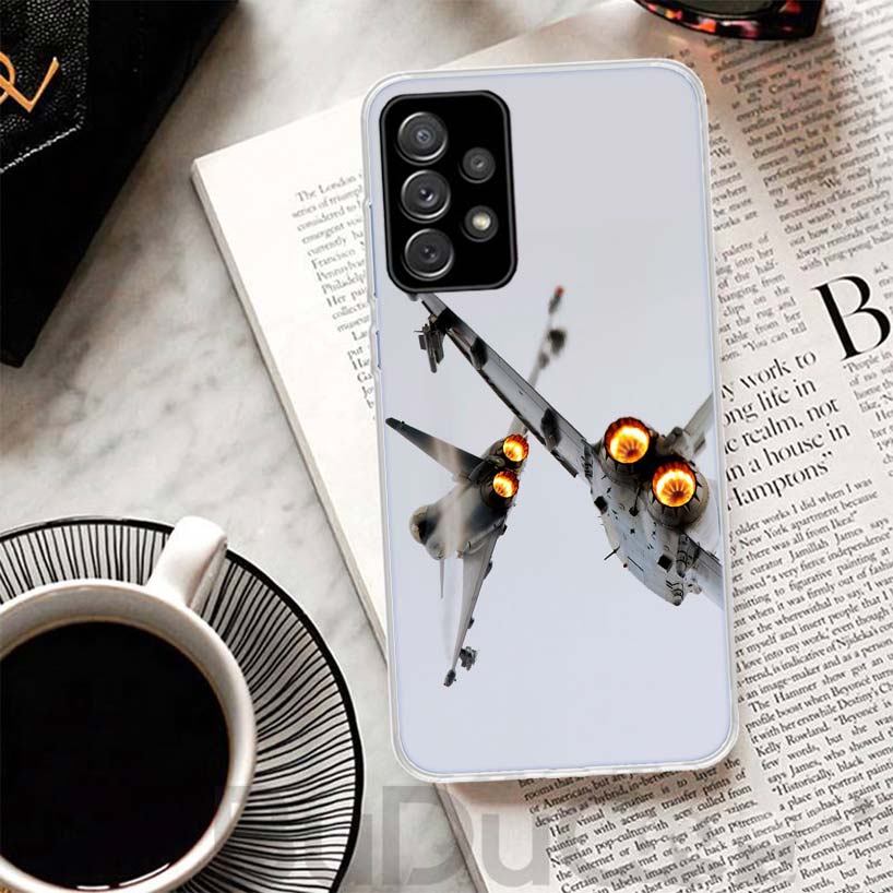 Aircraft Airplane Cool Cover For Samsung Galaxy A52 A42 A32 A22 A12 A50 A51 Phone Case A70 A71 A40 A41 A30S A31 A20E A21S A10S G