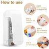 Portable Mini Sealing Machine, 2in1 Sealer and Cutter Handheld Heat Vacuum Sealer Portable Resealer Machine for Plastic Bags Food Storage Snacks