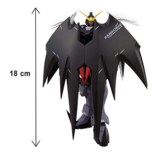 MG New Mobile Report Gundam W XXXG-01D2 Gundam Deathscythe Hell EW Version 1/100 Scale Color-coded Plastic Model