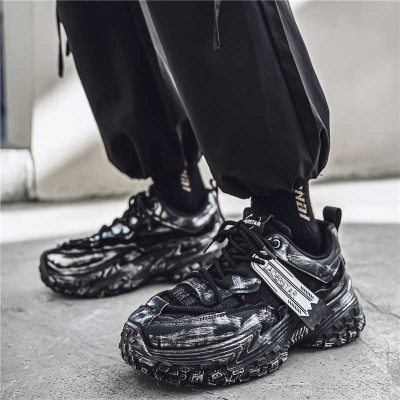 Fashion Synthetic Leather Increases Height High Quality Casual Men's Sneakers For Walking Shoes For Men Brands Sports New Season