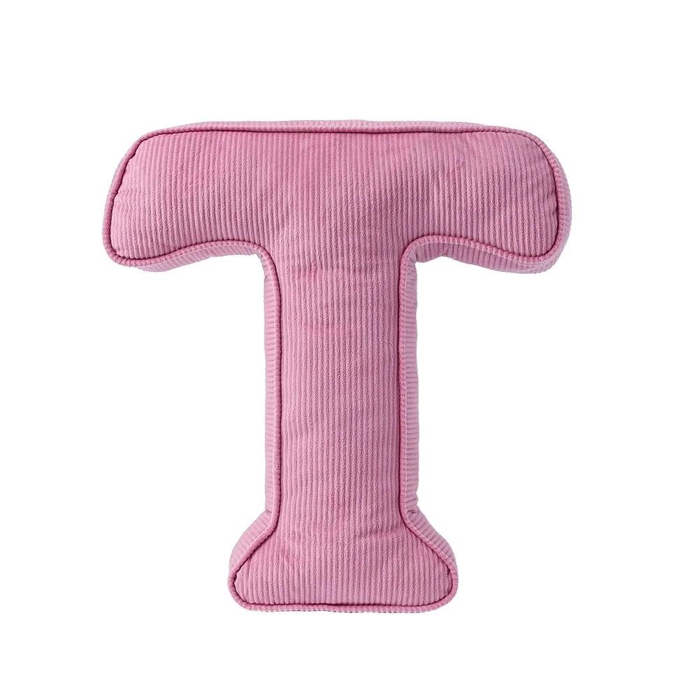 Alphabet 26 Lamb Fleece Letter Plush Toy Pillow Soft Nap Soothing Cushion For Toddlers Babies Nursery Photo Prop Birthday Gift