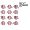 12PCS Wall Hooks, with 3-Branch Rotating Design, Self-Adhesive Waterproof Organizer, Strong Load-Bearing Hooks for Bathroom Kitchen