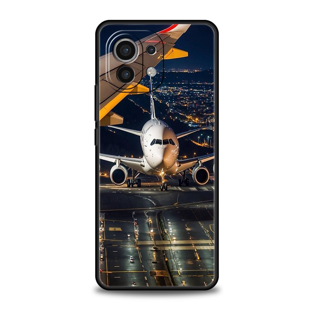 Travel-Nspired Airplane Route Phone Case Cover for Xiaomi Mi 17 Pro Max 15 14 13 12 11 Ultra 15T 14T 13T 12T Pro Lite Soft TPU