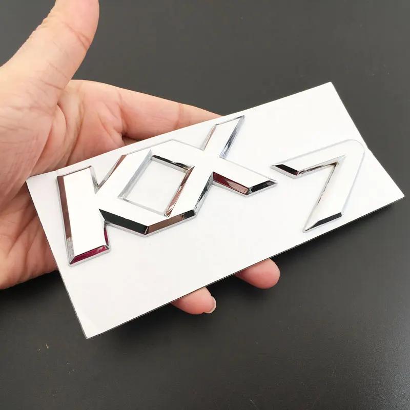 AAAGT1 NEW 1PCS 3D Metal Car Styling Sticker For KIA K2 K3 K4 K5 KX7 Car Tail Car Trunk Front Door Side Emblem Sticker
